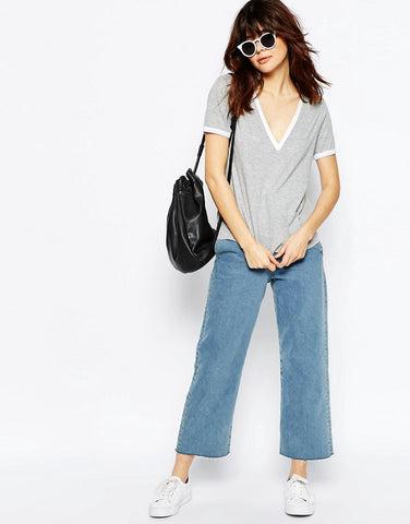 Print Cutwork Top